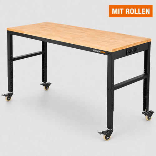 Höhenverstellbare Werkbank
